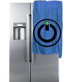 Вздулась стенка холодильника - утечка фреона : холодильник Lg